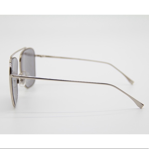 NEW FENDI FF 0406/S 2F7 GOLD GREY SUNGLASSES FENDI FF0406/S - Picture 6 of 14